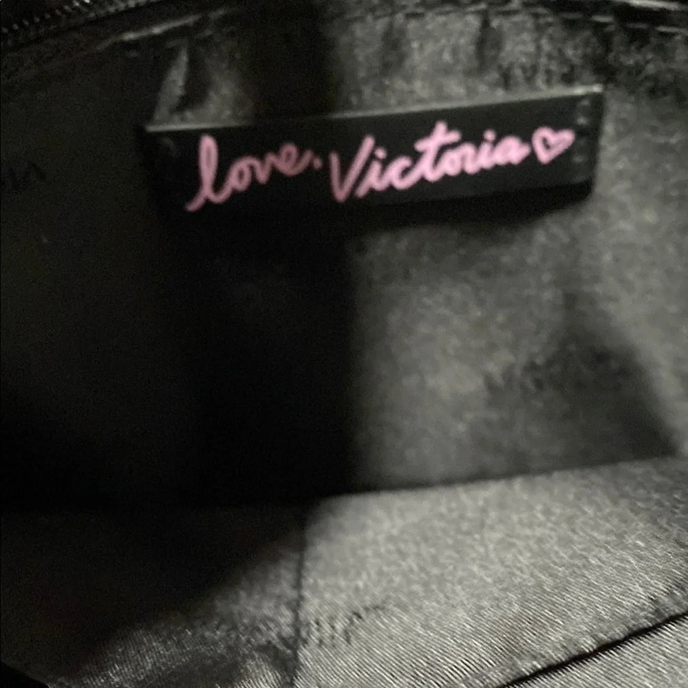 NWOTVictoria's Secret Black Textured Women's Bag